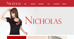Desktop Screenshot of nicholas.com.mx
